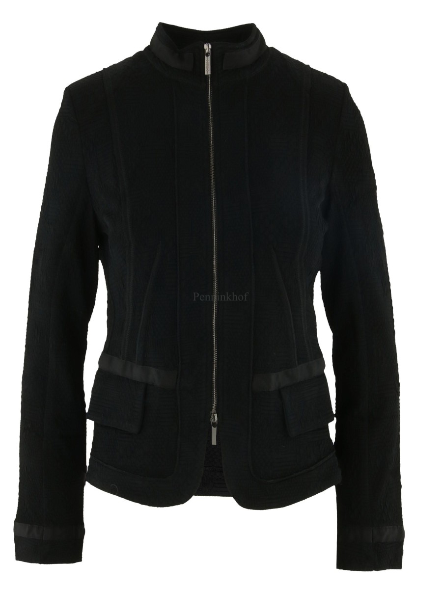 Kleding High  | High Esteem S55190 Blazers Zwart
